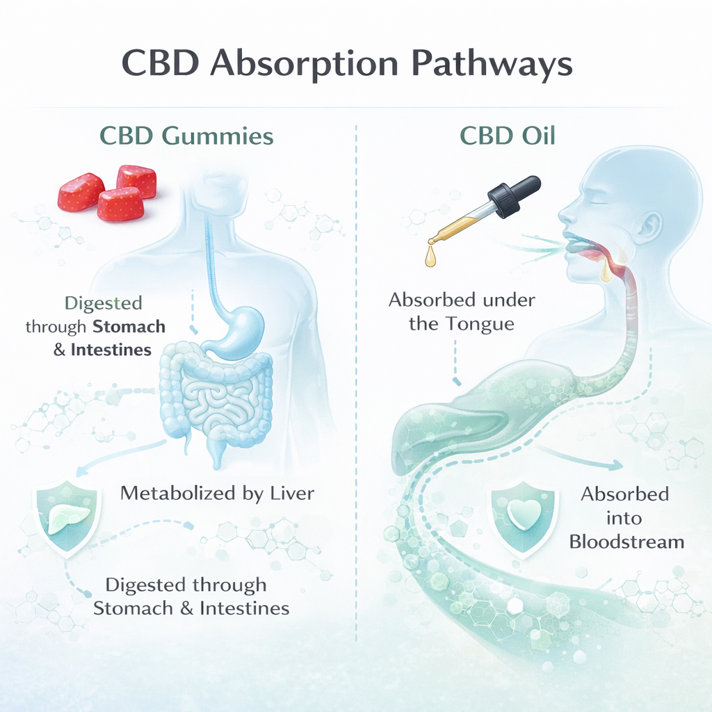 CBD Gummies vs CBD Oil: Which One Works Better? (2026 Guide)