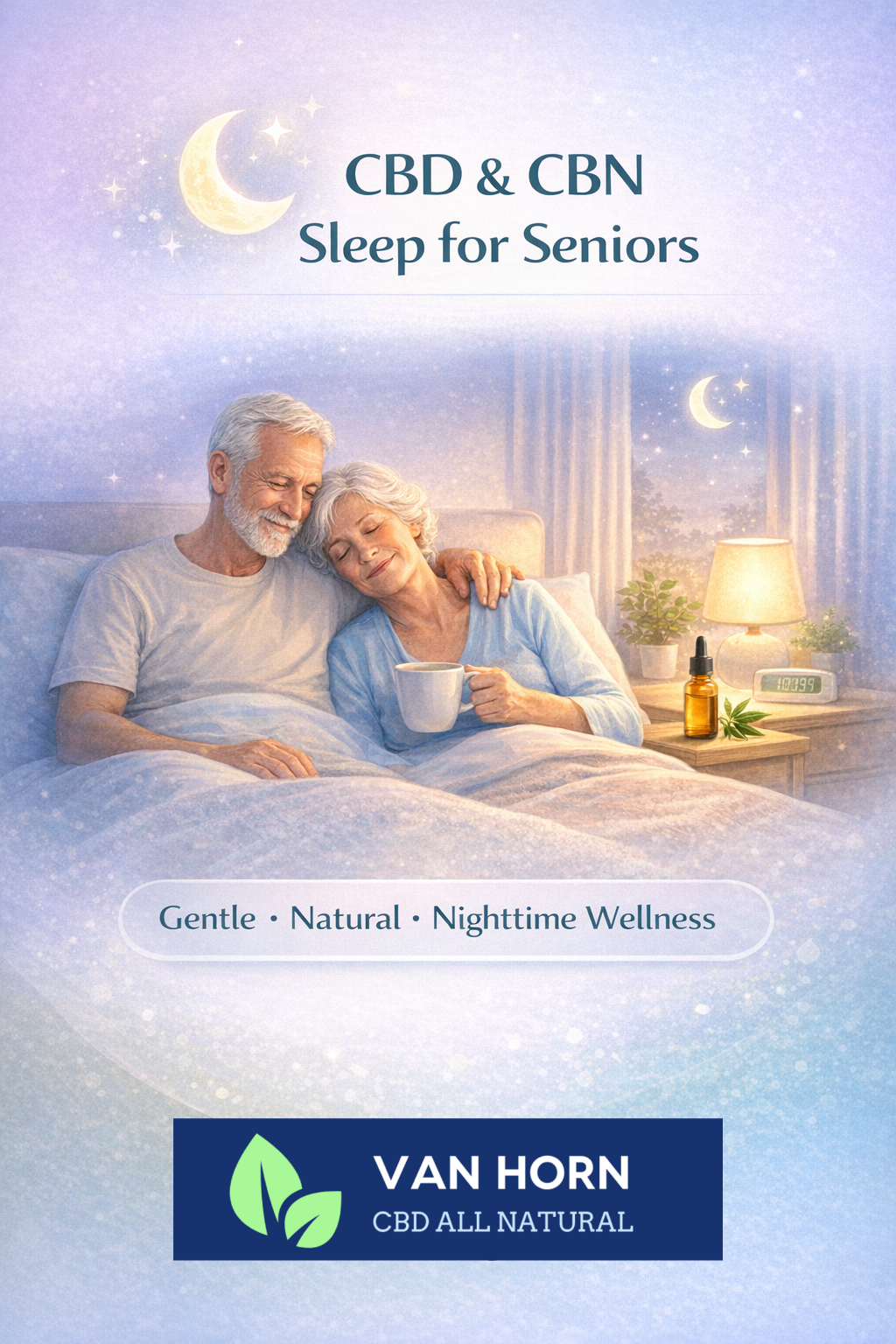 CBD & CBN Sleep for Seniors: What to Know About Natural Sleep Support