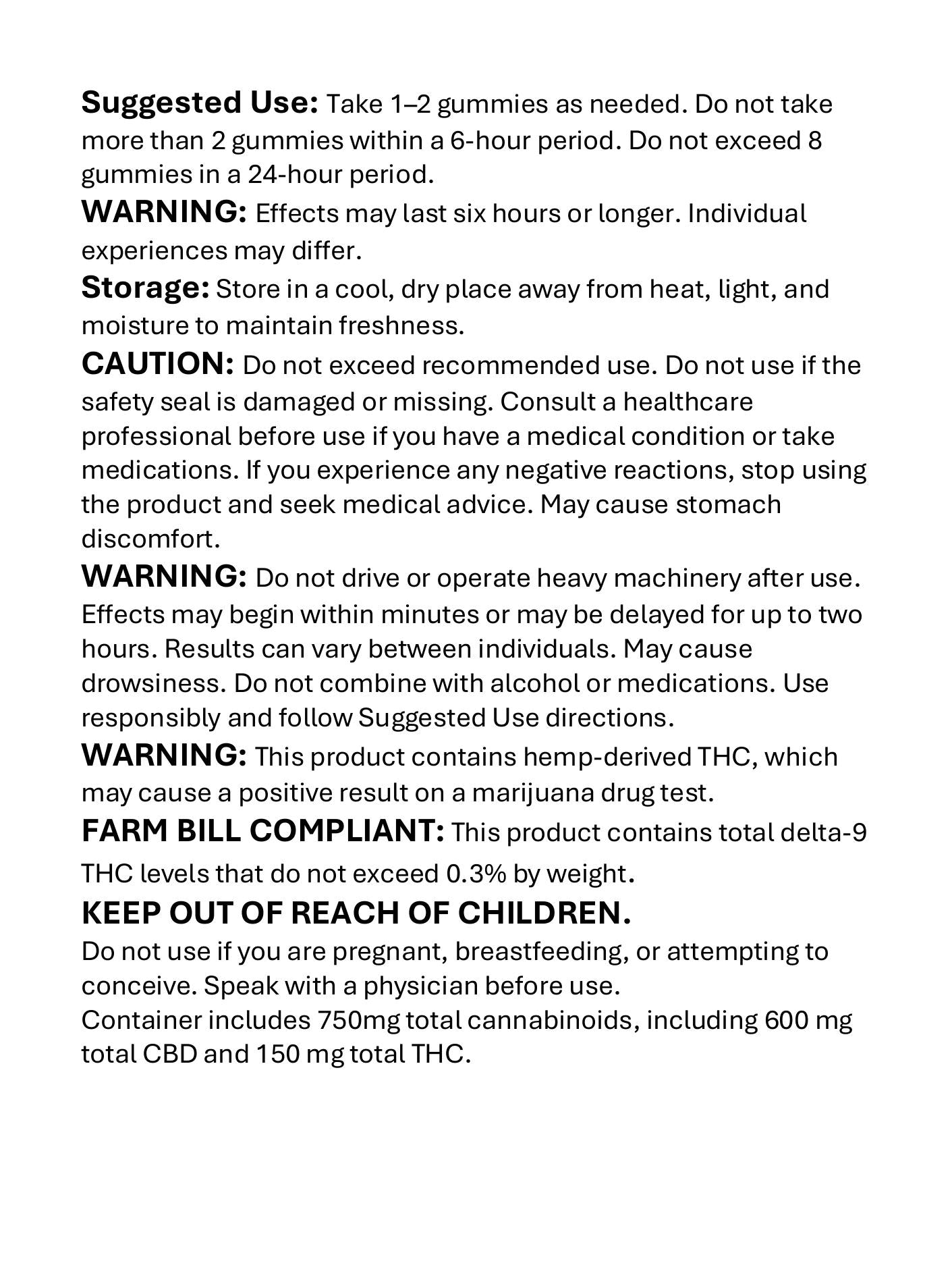 UPLIFT Full Spectrum Gummies 5mg THCV - B12 | 30 Count