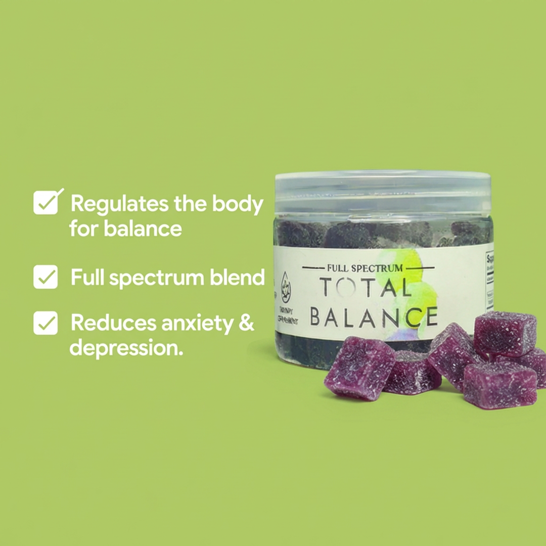 Total Balance Full Spectrum CBD Gummies (0.3%THC)