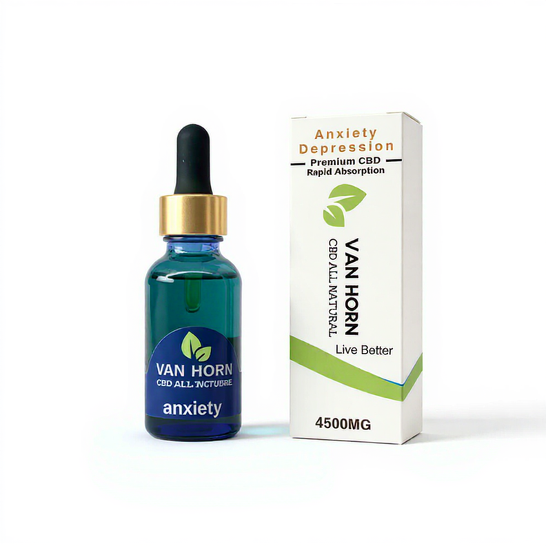 Broad Spectrum Anxiety & Depression CBD Drops (0%THC)
