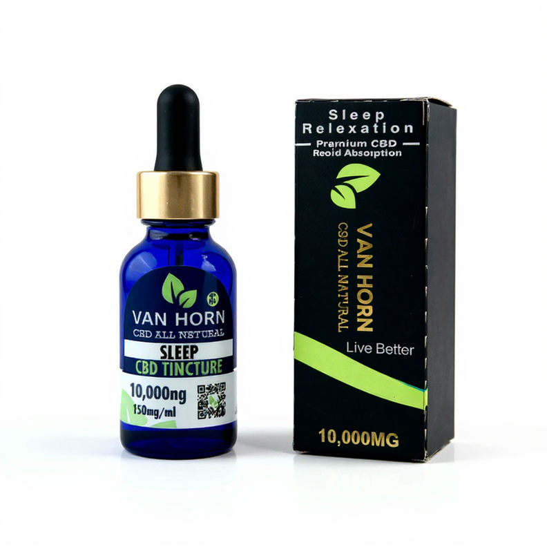 Broad Spectrum Sleep & Relaxation CBD + CBN Drops (0%THC)