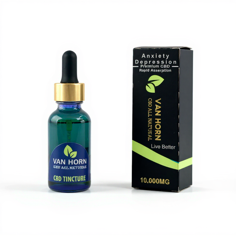 Broad Spectrum Anxiety & Depression CBD Drops (0%THC)