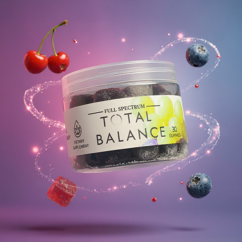 Total Balance Full Spectrum CBD Gummies (0.3%THC)