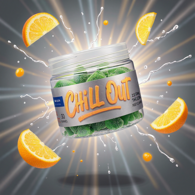 Chill Out Full Spectrum 10mg THC - 10mg CBN Gummies