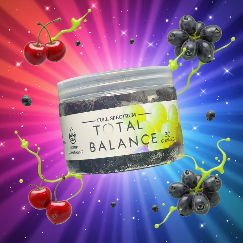Total Balance Full Spectrum CBD Gummies (0.3%THC)