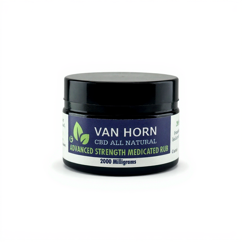 CBD & CBG Medicated Rub No.3 (0%THC) | Van Horn CBD