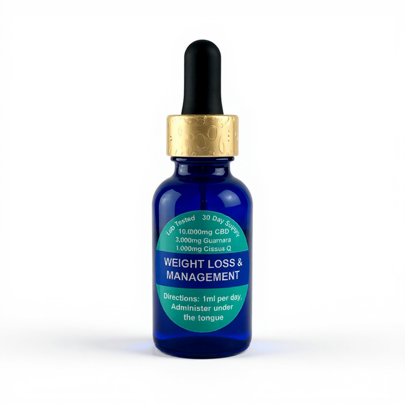 Broad Spectrum Weight Management CBD Drops | Vanilla (0%THC)