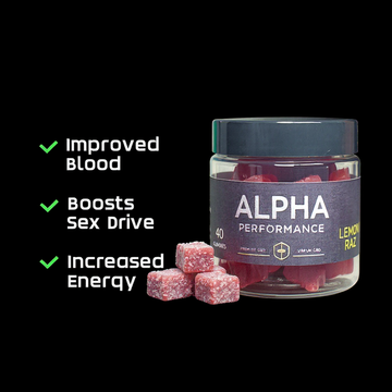 Alpha Performance Gummies (ED) | Van Horn CBD (0%THC) | 40 Count