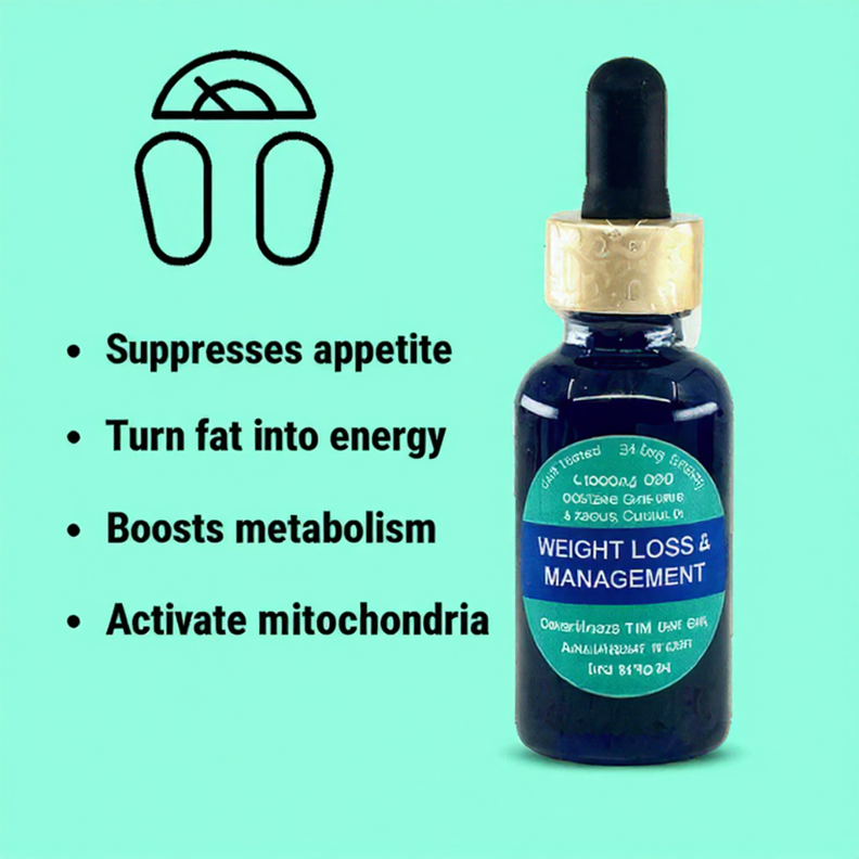 Broad Spectrum Weight Management CBD Drops | Vanilla (0%THC)