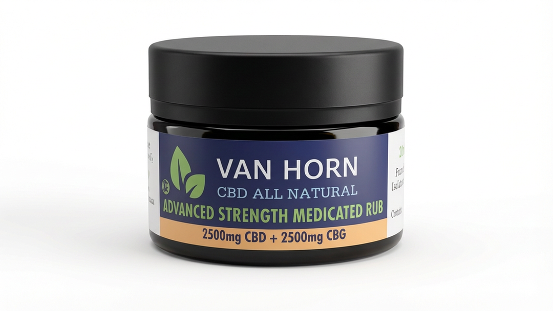 CBD & CBG Medicated Rub No.3 (0%THC) | Van Horn CBD
