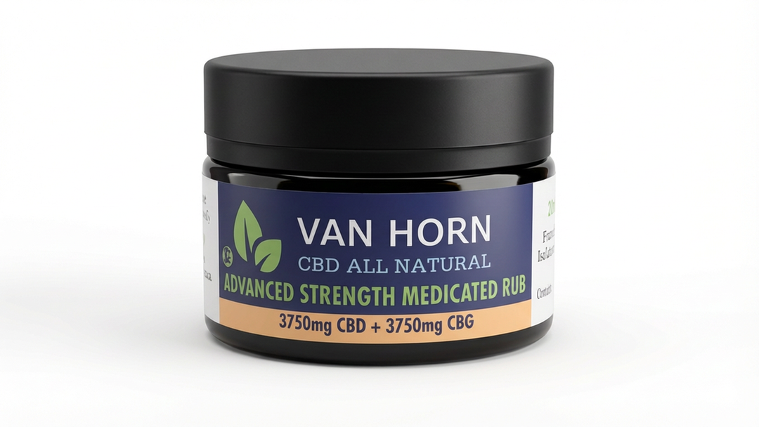 CBD & CBG Medicated Rub No.3 (0%THC) | Van Horn CBD