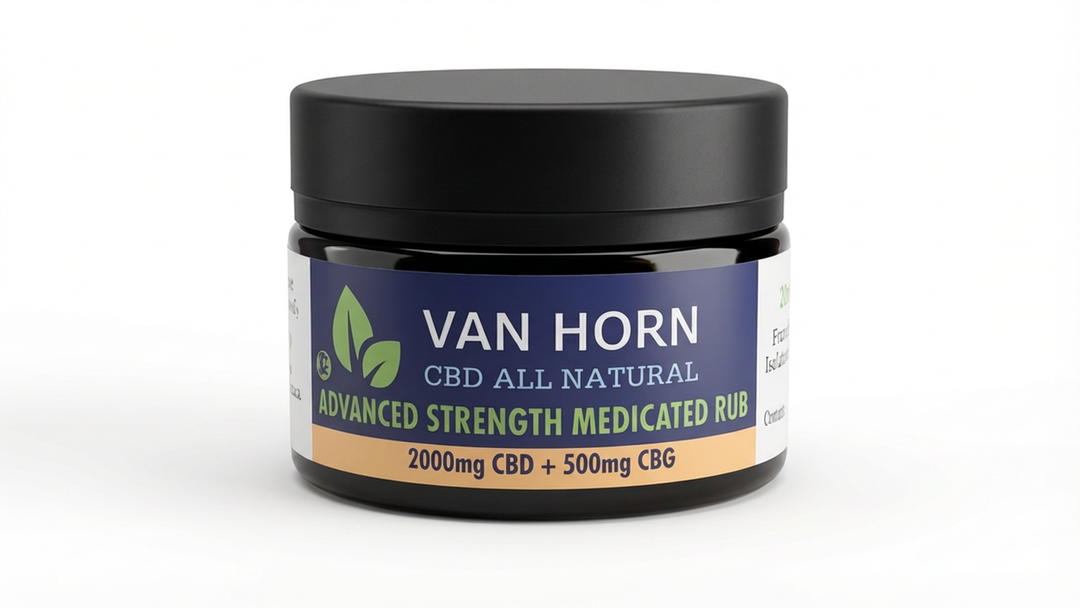 CBD & CBG Medicated Rub No.3 (0%THC) | Van Horn CBD