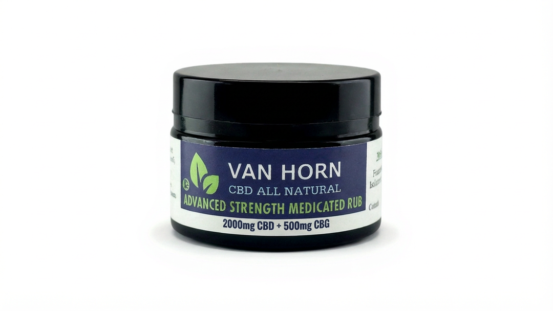 CBD & CBG Medicated Rub No.3 (0%THC) | Van Horn CBD