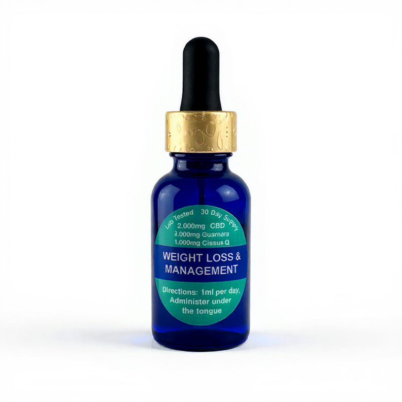 Broad Spectrum Weight Management CBD Drops | Vanilla (0%THC)